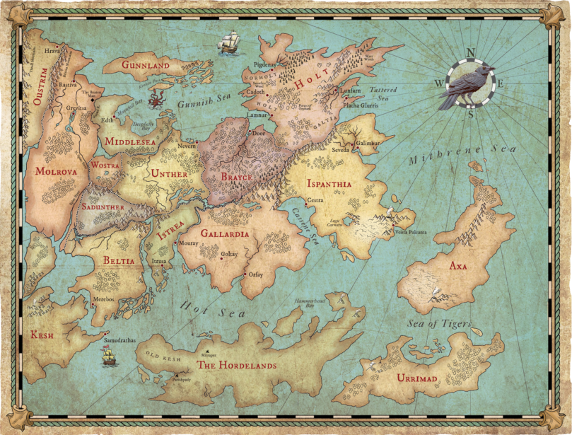 An Ode to the Map in the Beginning of Every Fantasy Book - Tor/Forge Blog