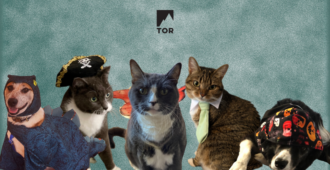 The Tor Team’s Pets in Their Most Purr-fect Costumes!